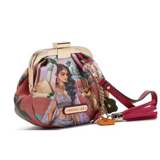 Bolsa tipo clutch Queen Cleopatra - Nicole Lee